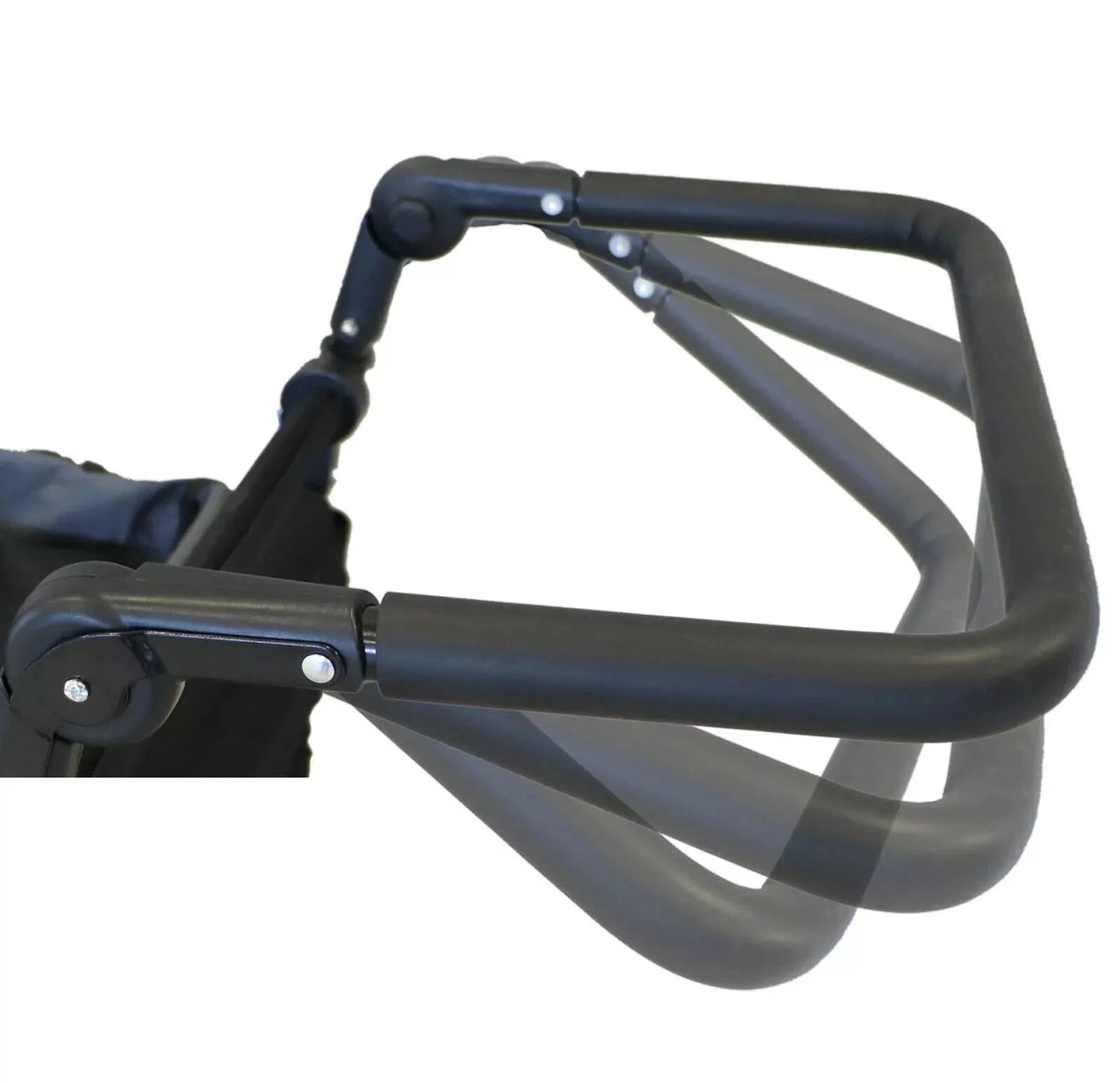 DMS® Bollerwagen Faltbar Dach Handwagen Klappbar Strandwagen Gerätewagen Schwarz