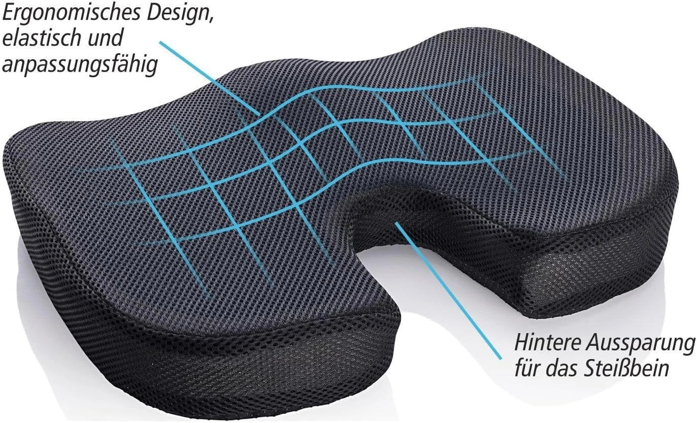 Sitzkissen Orbisana Memory Schaum Gel 45 x 35 x 7,5 cm