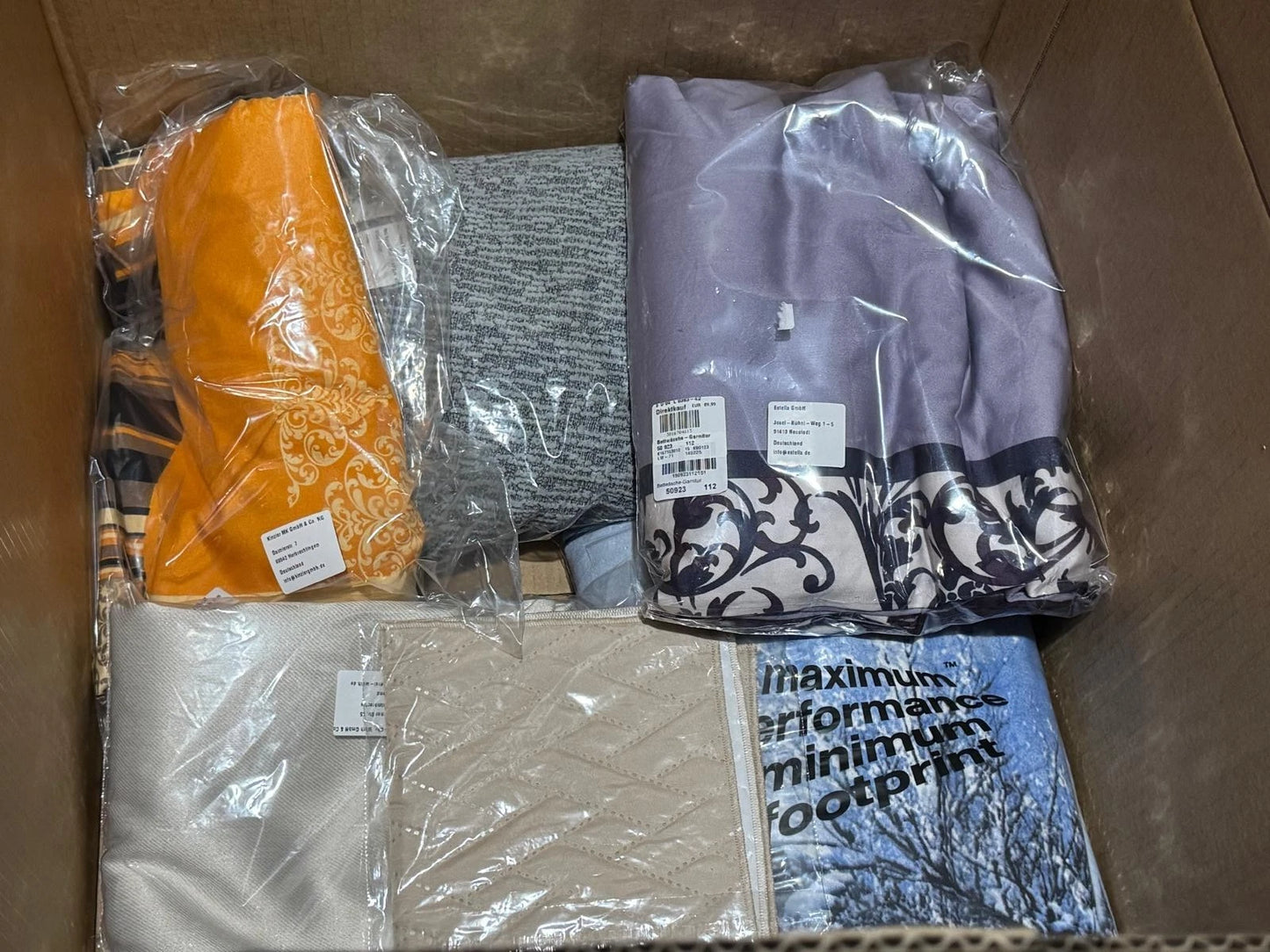 Restposten 25 x Heimtextilien ungeprüfte Retourware B2B