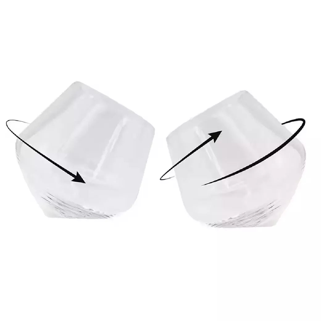 Rollende Whisky - Gläser 2er Set rollend drehend Whisky