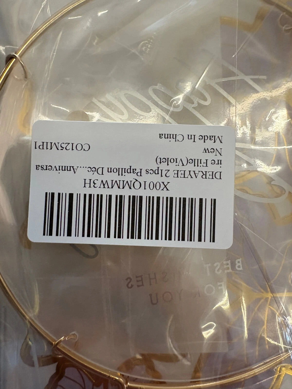 25 Pack je 21 Stück Schmetterlinge Tortendeko, Kuchen Topper Happy Birthday Sonderposten