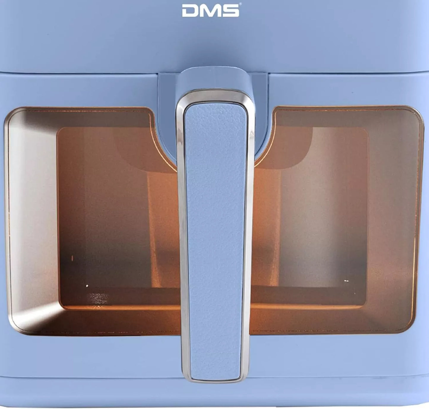DMS XXXL 7 Liter Heißluftfritteuse fettfrei und ohne Öl blau HFG-7B