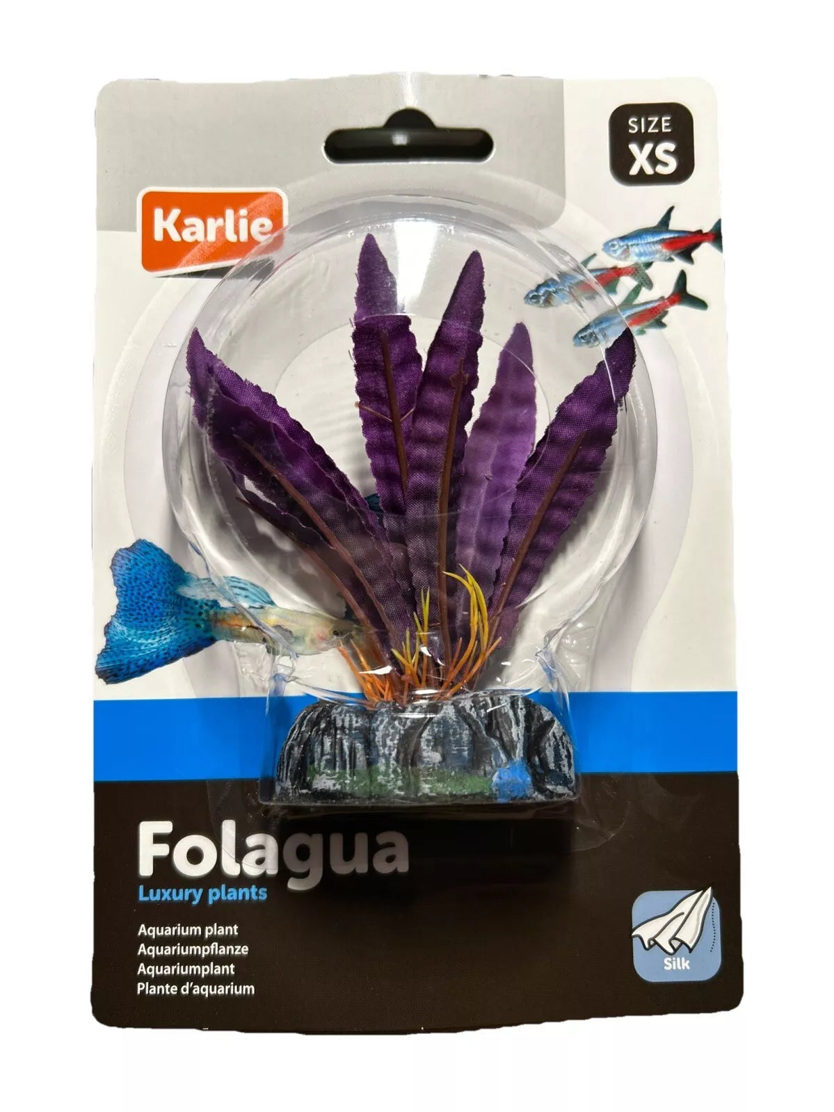 Folagua Karlie Künstliche Wasserpflanze Kunststoff Pflanze Aquarium 405884
