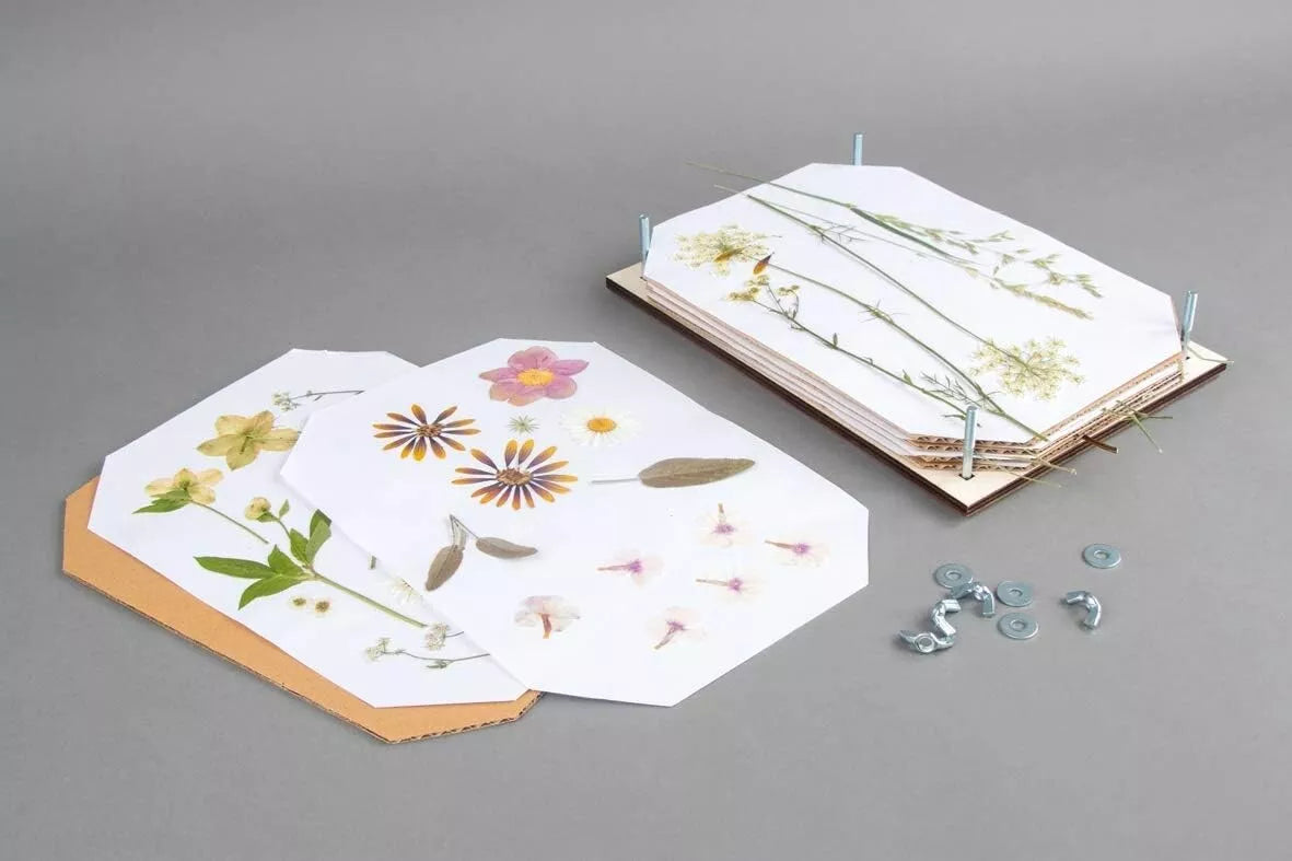 Blumen-Schraubpresse 21 x 29,7