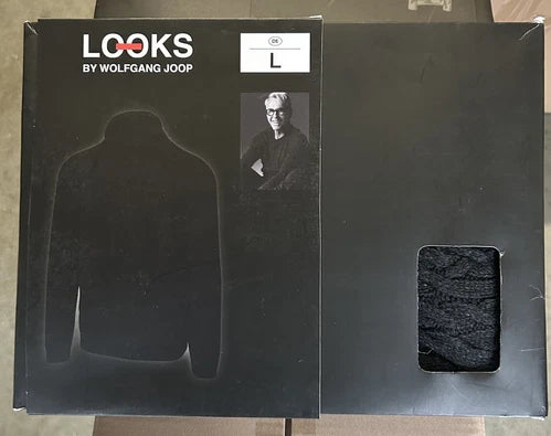 LOOKS by WOLFGANG JOOP | Woll Strick Pullover | Damen Herren - Größe L