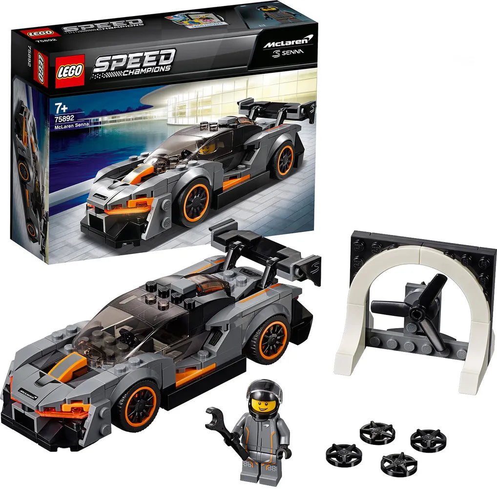 LEGO 75892 Speed Champions McLaren Senna Rennwagen