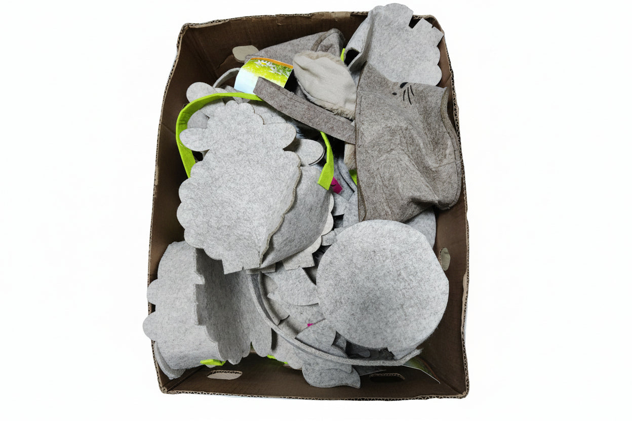 Osterdeko Neuware 50 zufällige Teile Farbe Kerzen Figuren Überraschung Sonderposten