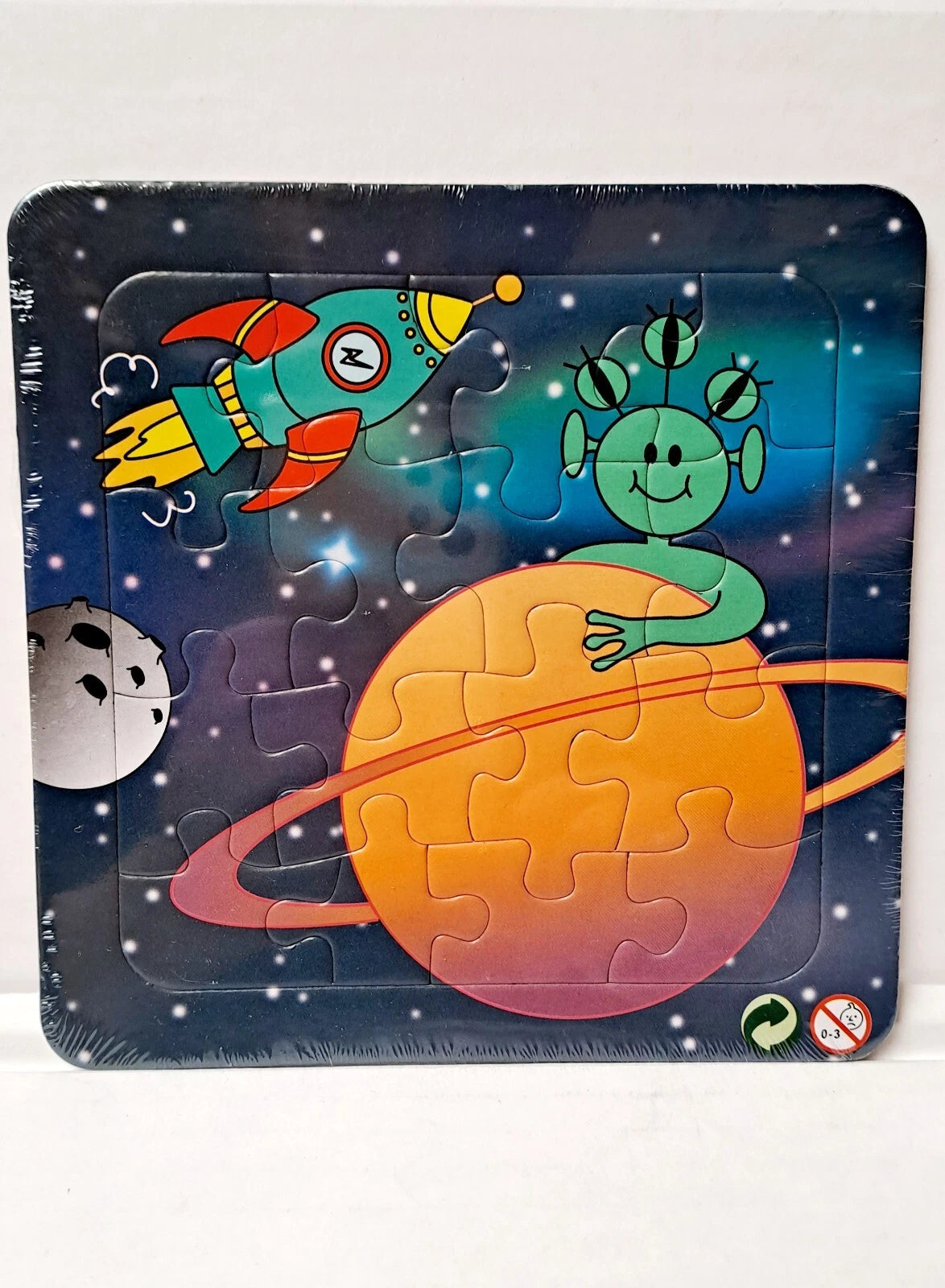 Restposten 50 x Puzzle je 16 Teile, Weltraum, Kinder, Spiele