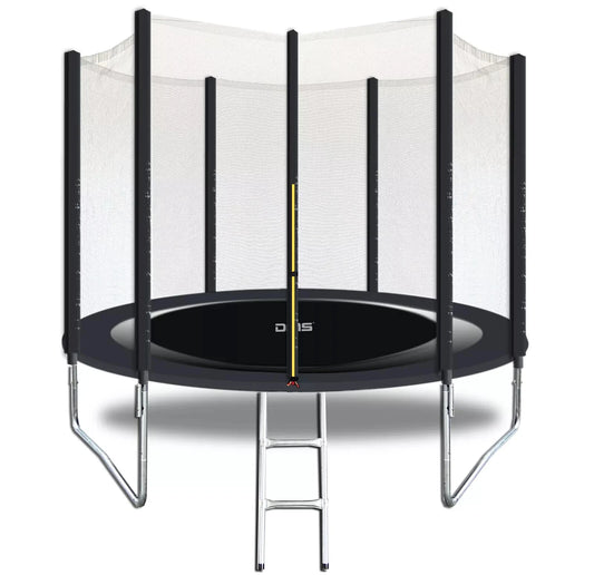 DMS Trampolin Gartentrampolin Kindertrampolin Outdoor Komplettset Leiter 305 cm