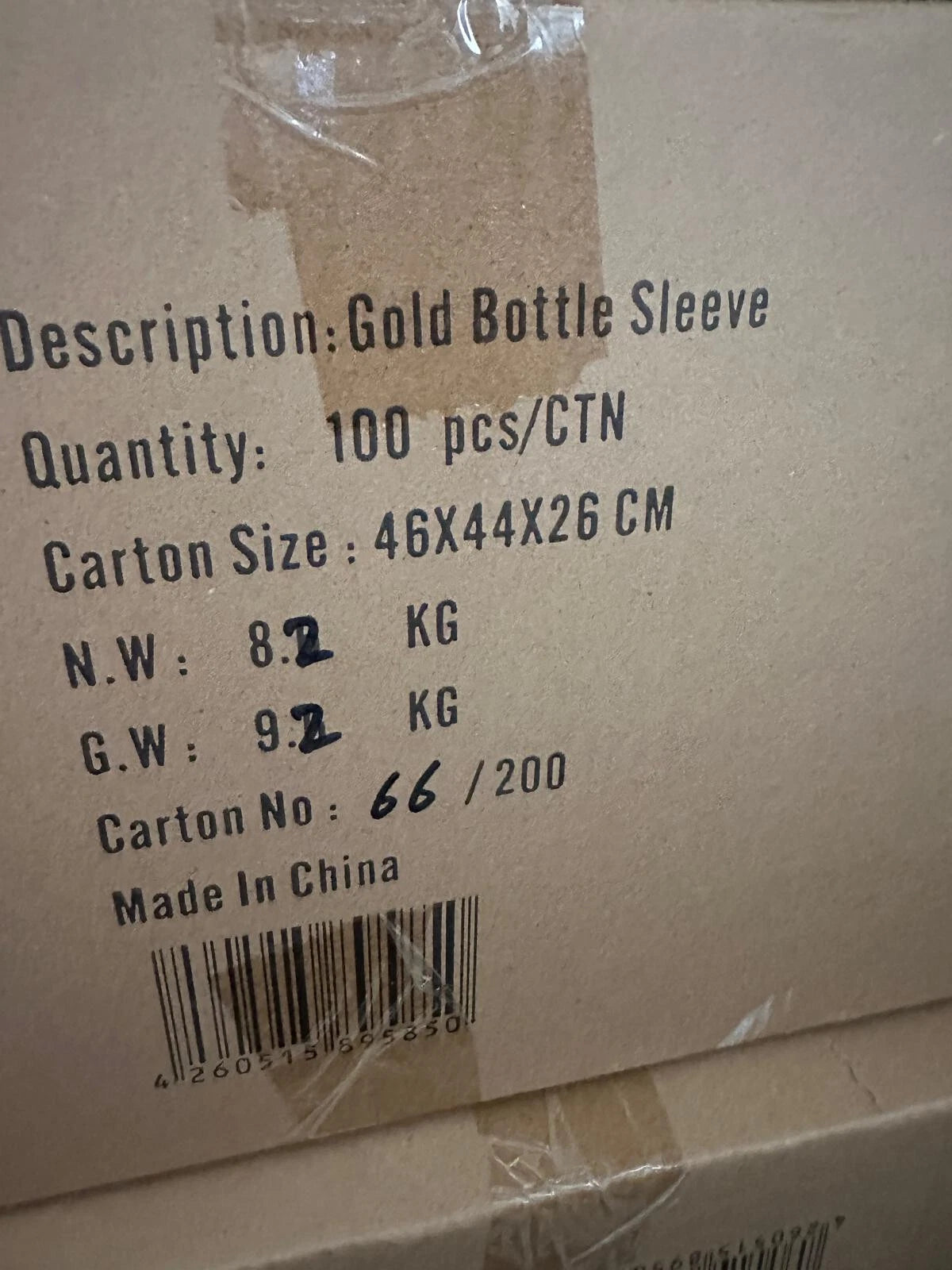 100x Thermo Flaschen Tasche zum Umhängen gold Wurfmaterial Tombola Restposten..