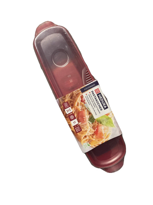 Mikrowellen Pastakocher Nudelkocher Hedura für 150 Gramm Nudeln Pasta Kocher
