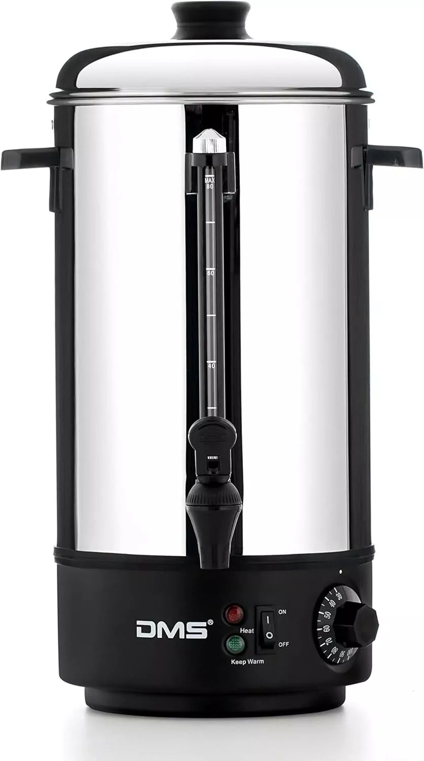 DMS® TK-8 / 8 Liter Heißwasserspender /Glühweinkocher /Edelstahl /Einkochautomat