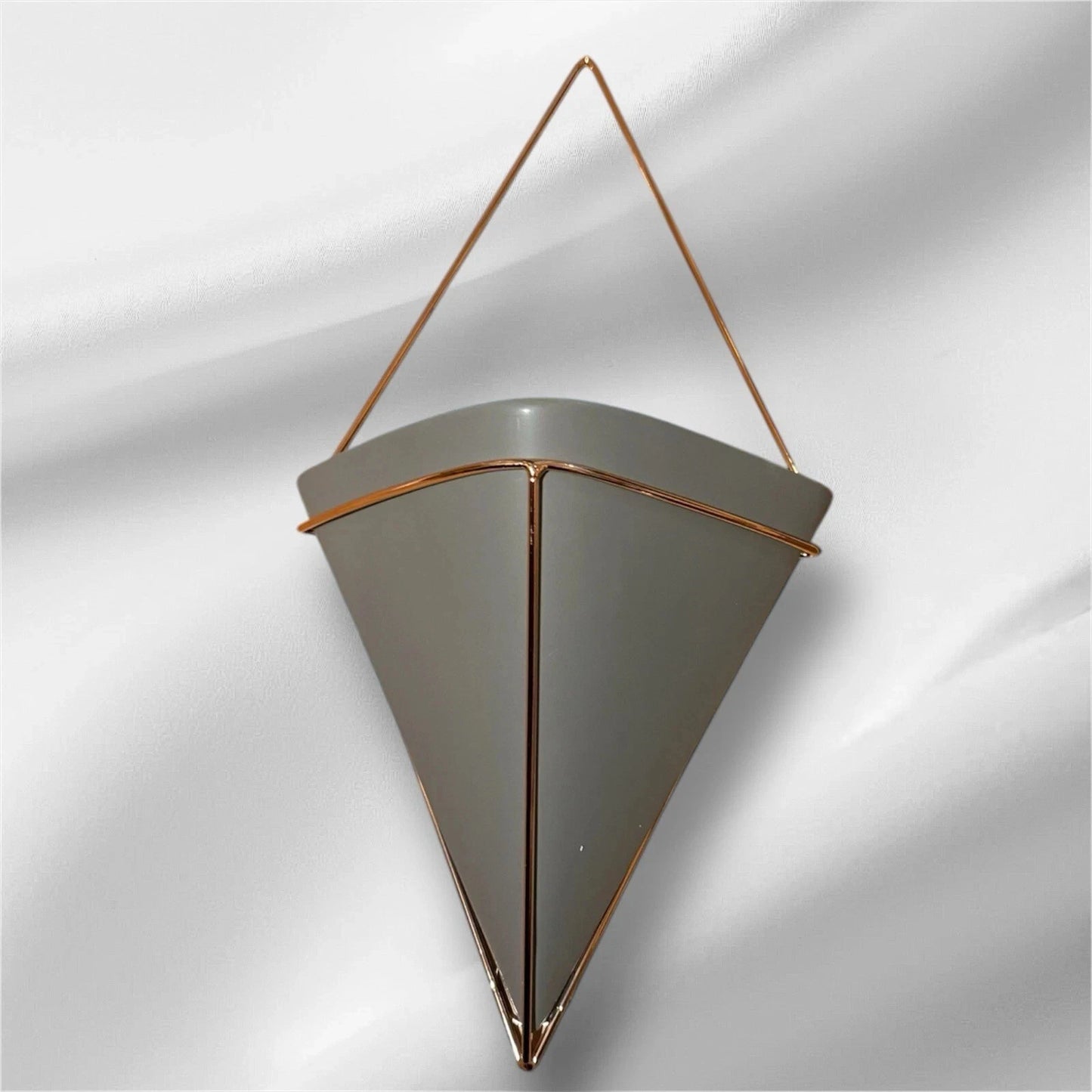 Pure Living Wandvase/deko für Pflanzen uvm im 2er Set 21x40,70x11,30cm Porzellan