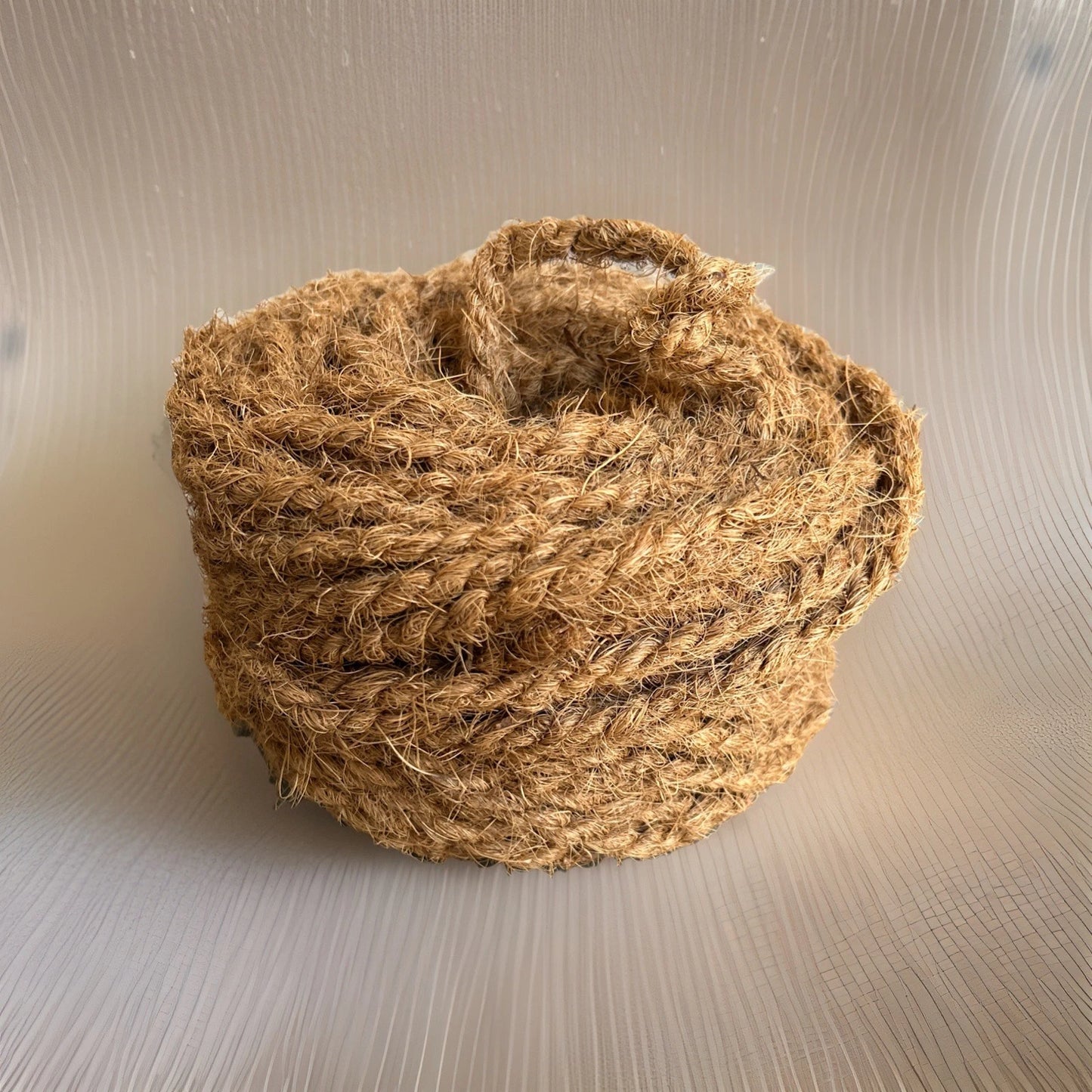 Kratzbaumseil für Katzen 50m , 7mm seil Natur unbehandelt