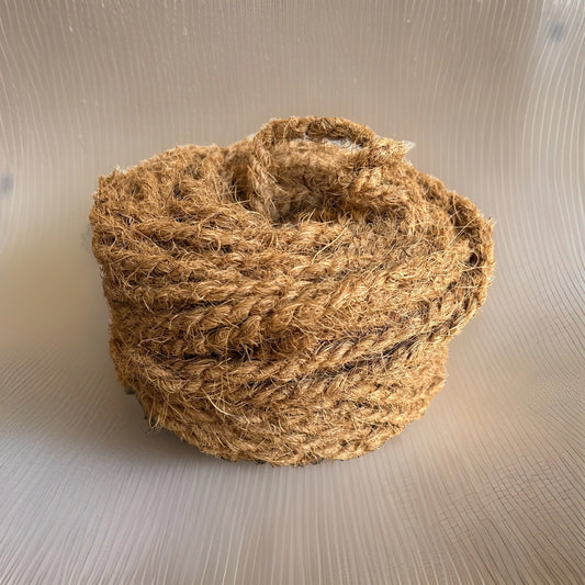 Kratzbaumseil für Katzen 50m , 7mm seil Natur unbehandelt