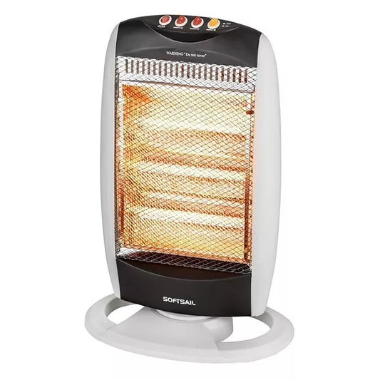B-Ware, Softsail - Oszillierende Halogenheizung - 400-800-1200W