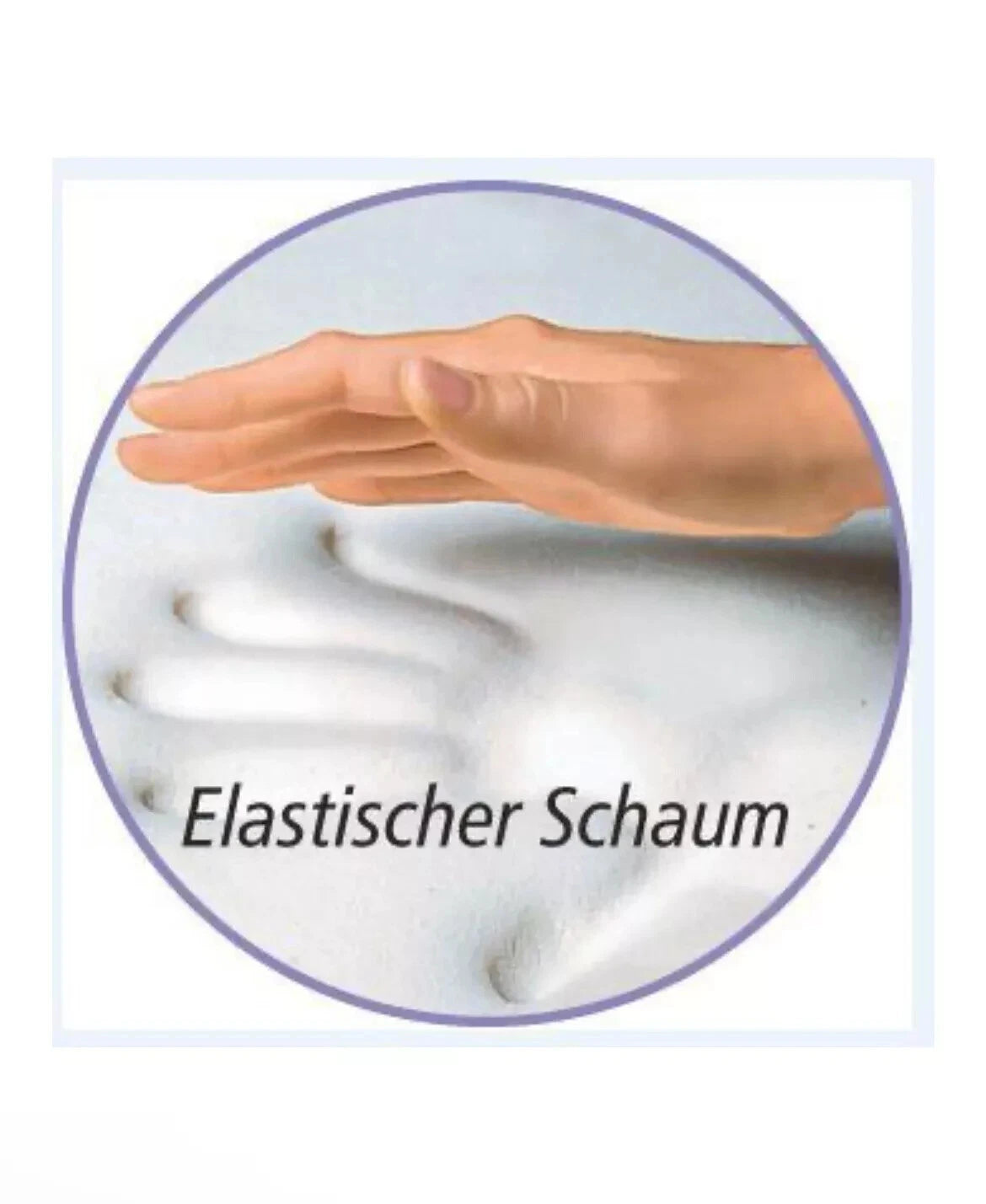 Orthopädisches Kniekissen Seitenschläfer Schlafkissen Beinkissen Memory-Schaum