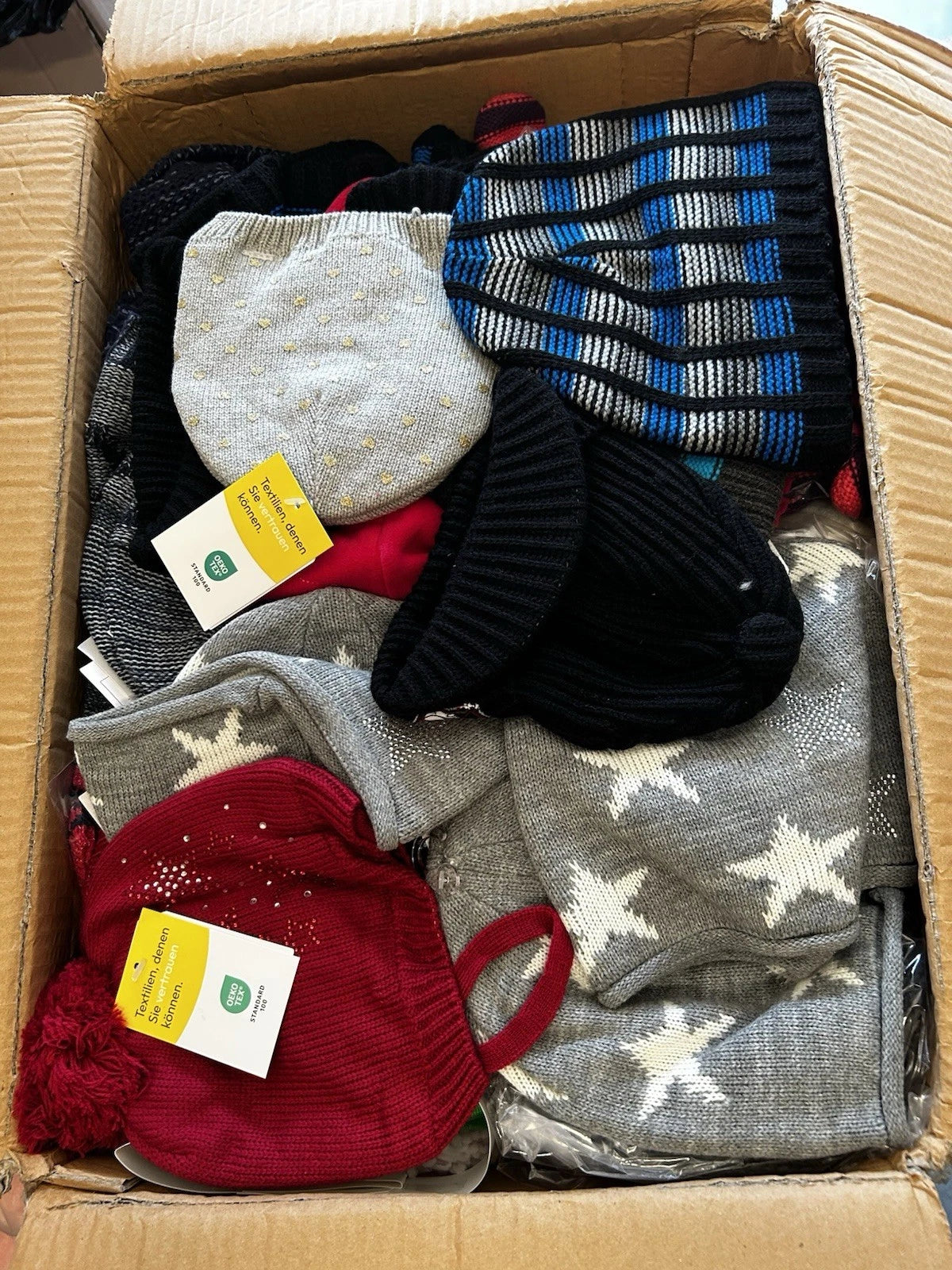 Baby- und Kindermützen - Restpostenpaket 20 Stück - Neuware - Wiederverkäufer