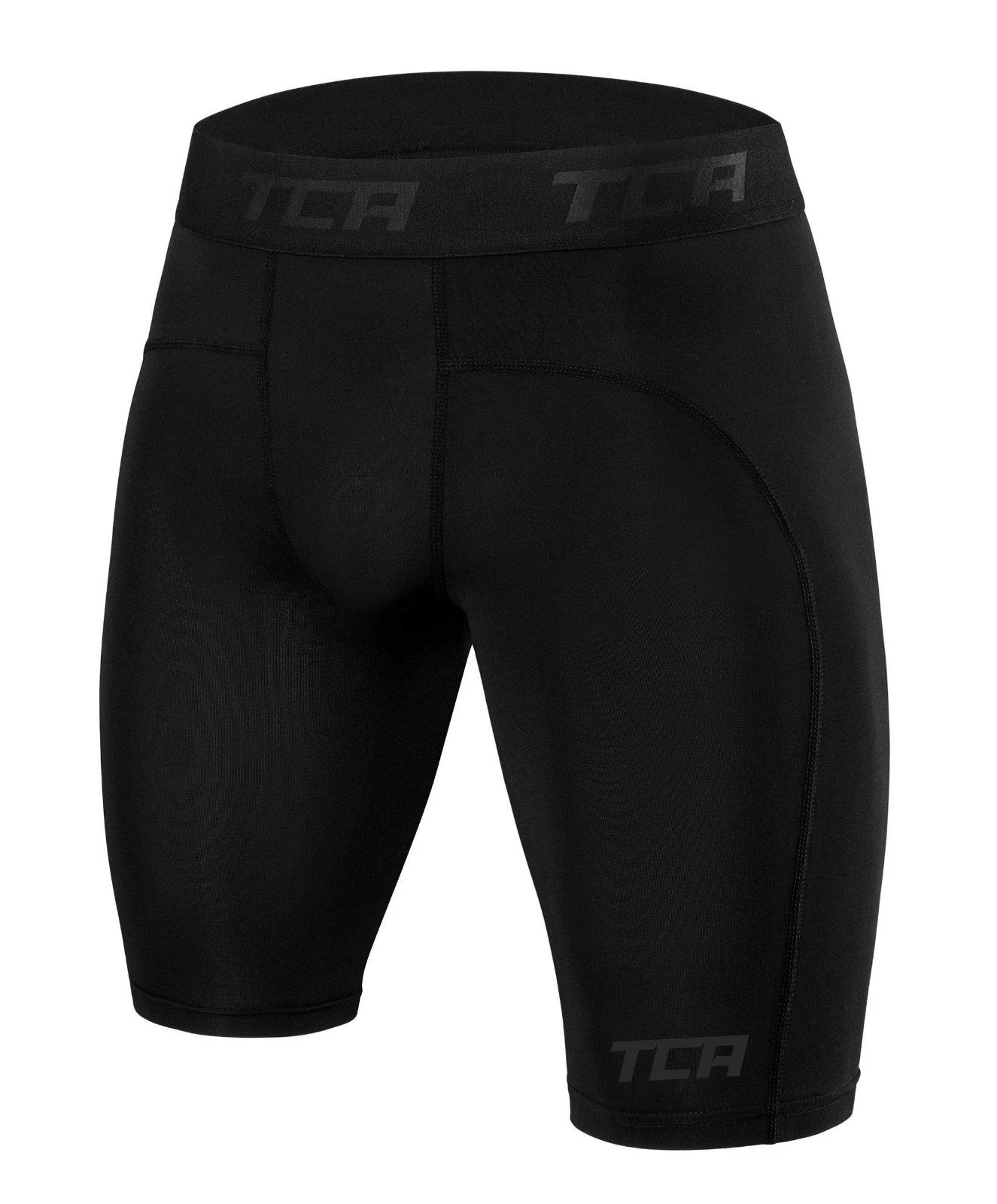 Funktionsshorts TCA Herren Kompressionsshorts - Schwarz, XXL