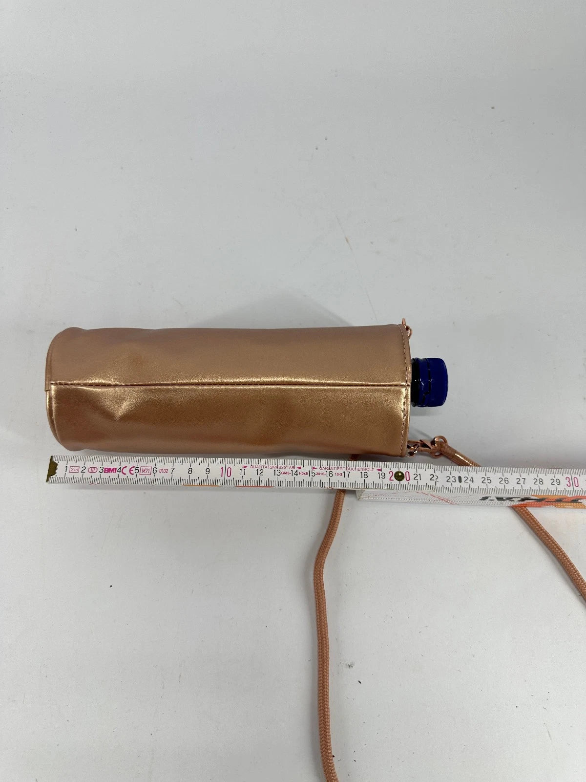 100x Thermo Flaschen Tasche zum Umhängen gold Wurfmaterial Tombola Restposten..