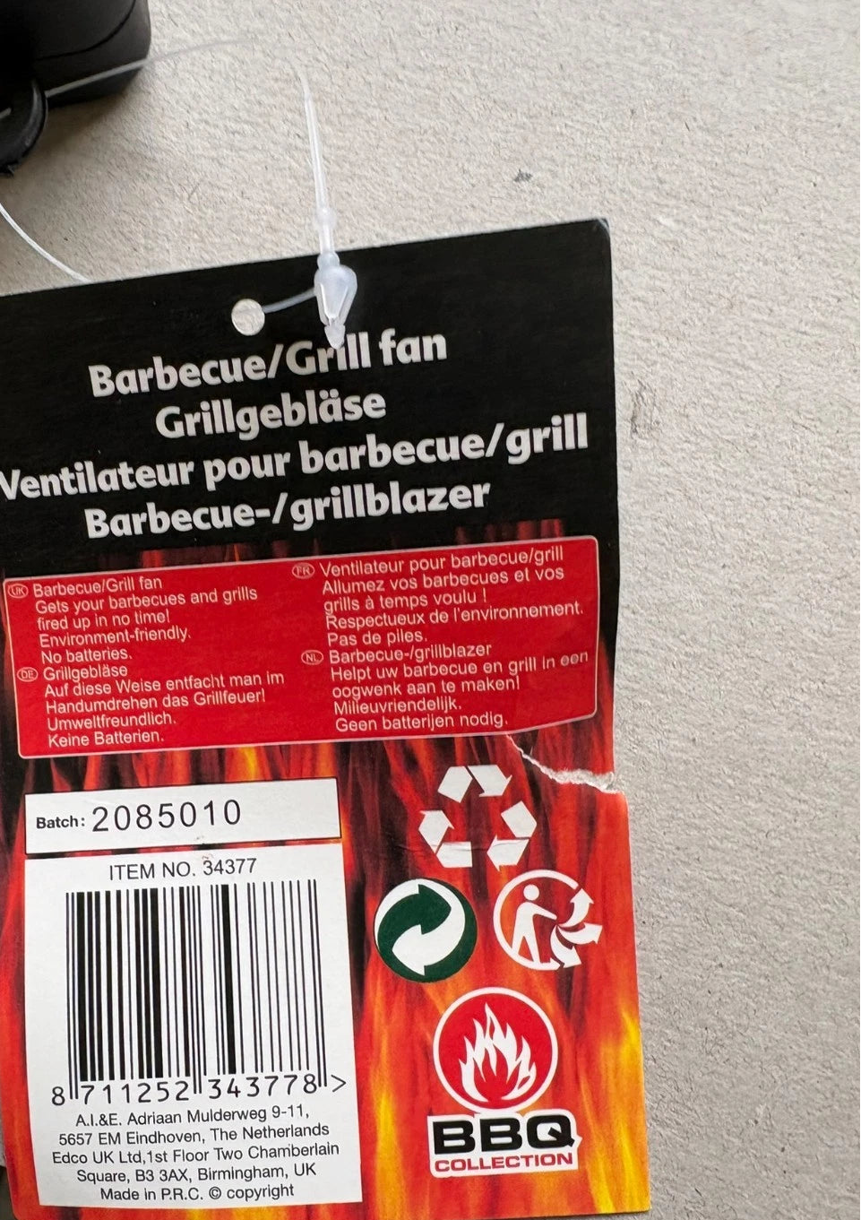 Sonderposten 20 x Handgebläse zum Grill anzünden Restposten