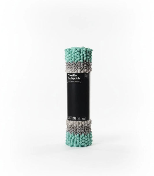 HOME IDEAS LIVING Chenille-Badteppich 50x80cm Badematte Badevorleger Flauschig