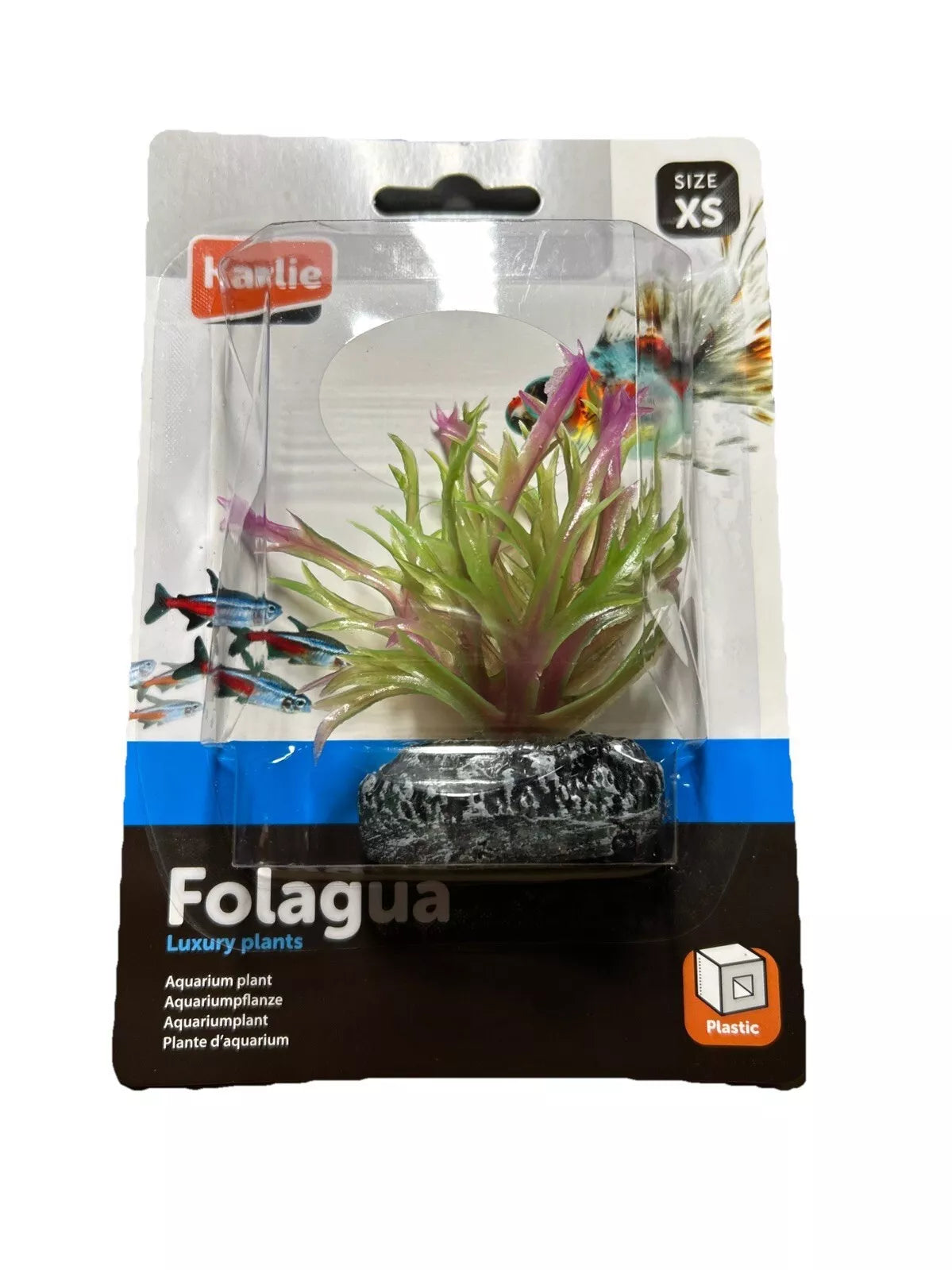 Folagua Karlie Künstliche Wasserpflanze Kunststoff Pflanze Aquarium 406476