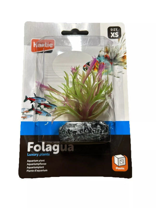 Folagua Karlie Künstliche Wasserpflanze Kunststoff Pflanze Aquarium 406476