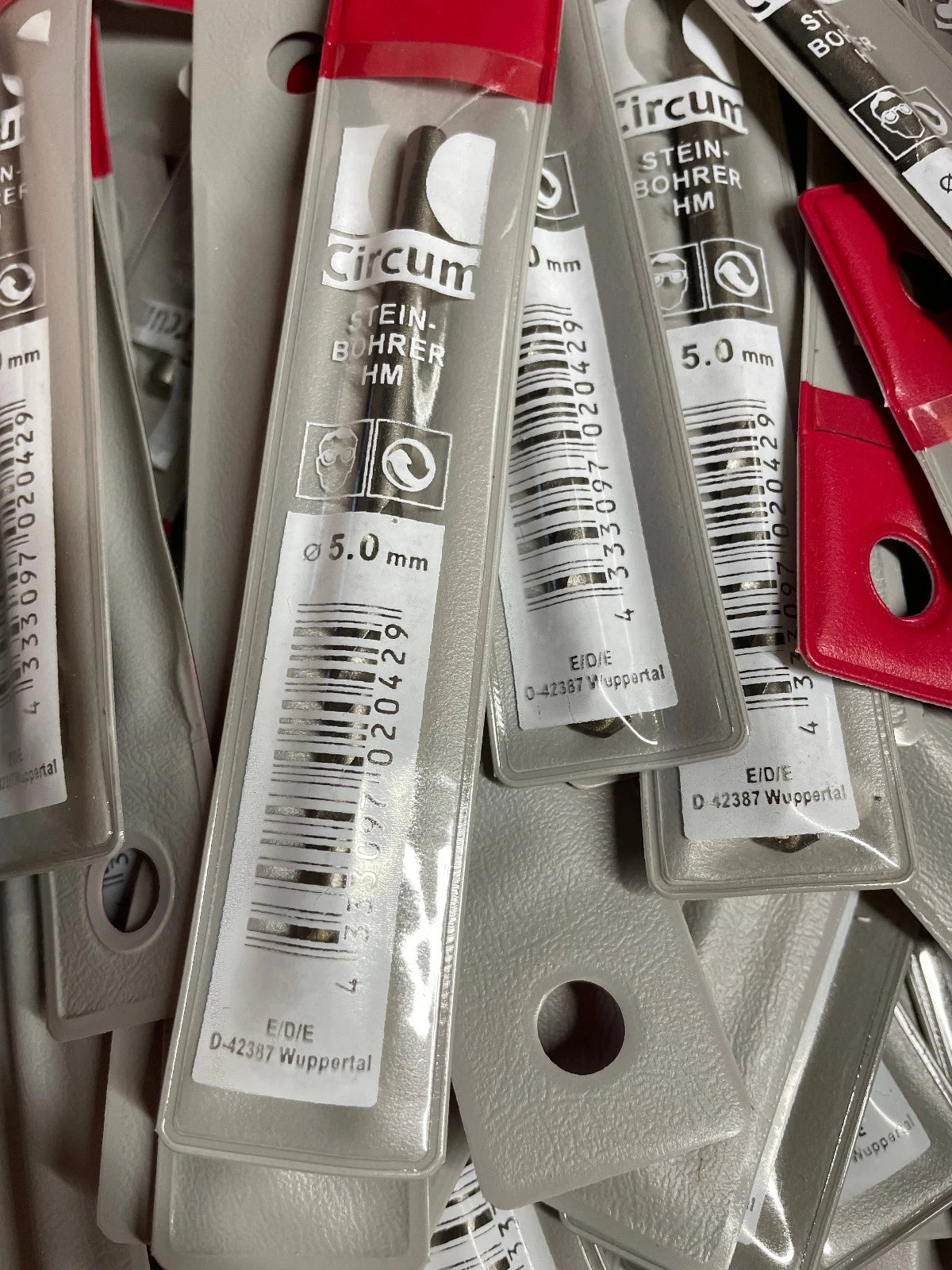 91 Stück Steinbohrer HM Bohrer 5mm Ø Handwerker Werkzeug Werkstatt Postenware