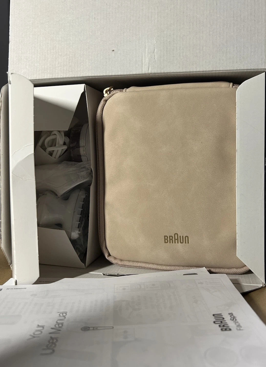 B-Ware BRAUN Silk-épil 9 Flex SkinSpa all in one Epilierer, Rasierer & FaceSpa LUXUS