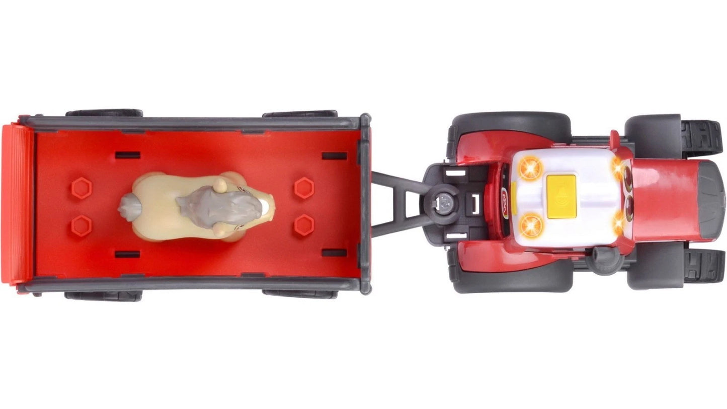 ABC Baby- & Kleinkindspielzeug Traktor + Anhänger ABC Massey Ferguson 204115012