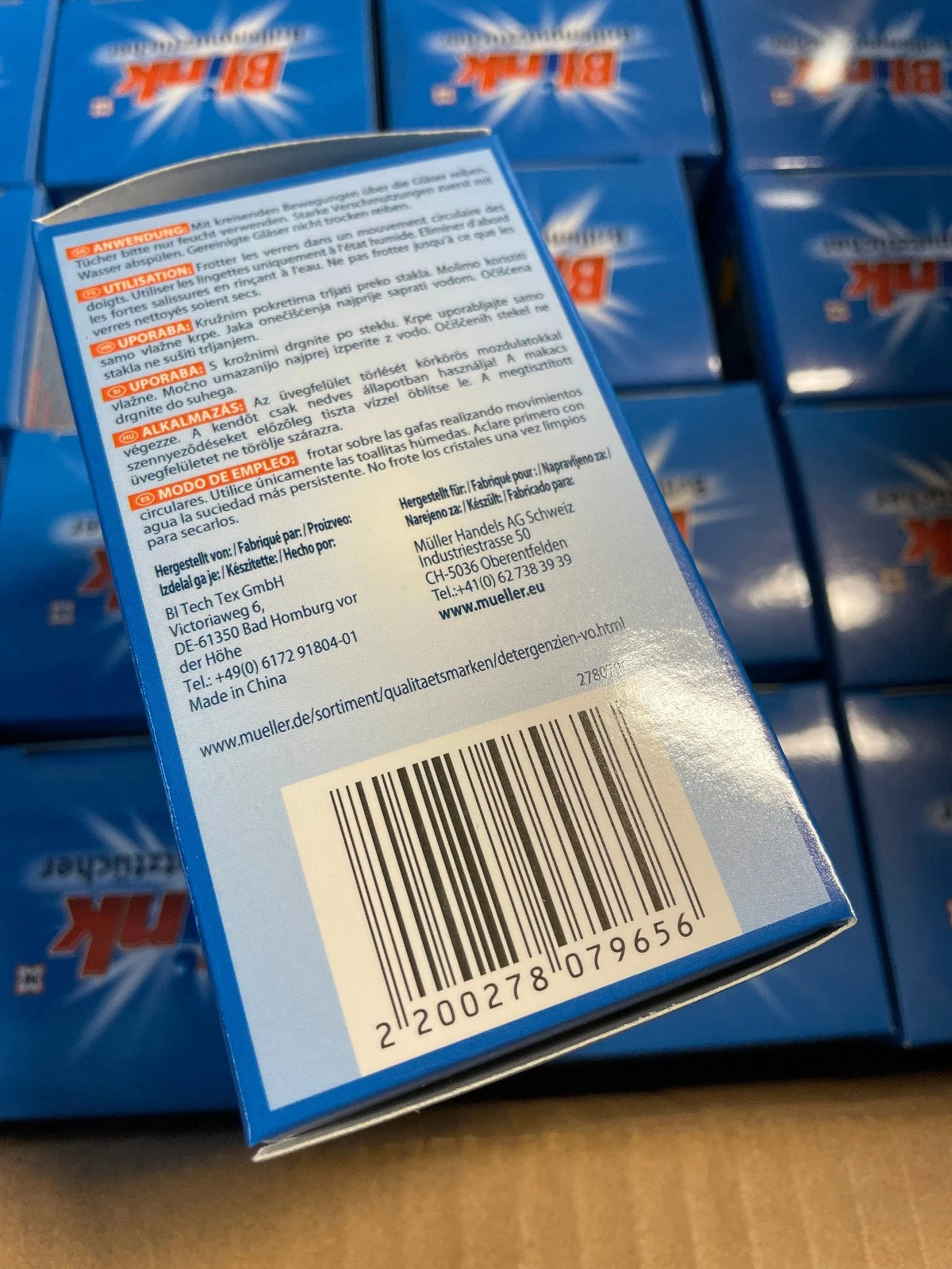 100 Pack!! Brillenputztücher je 52 Stück/Pack Lagerauflösung Markthändler Restposten Sonderposten
