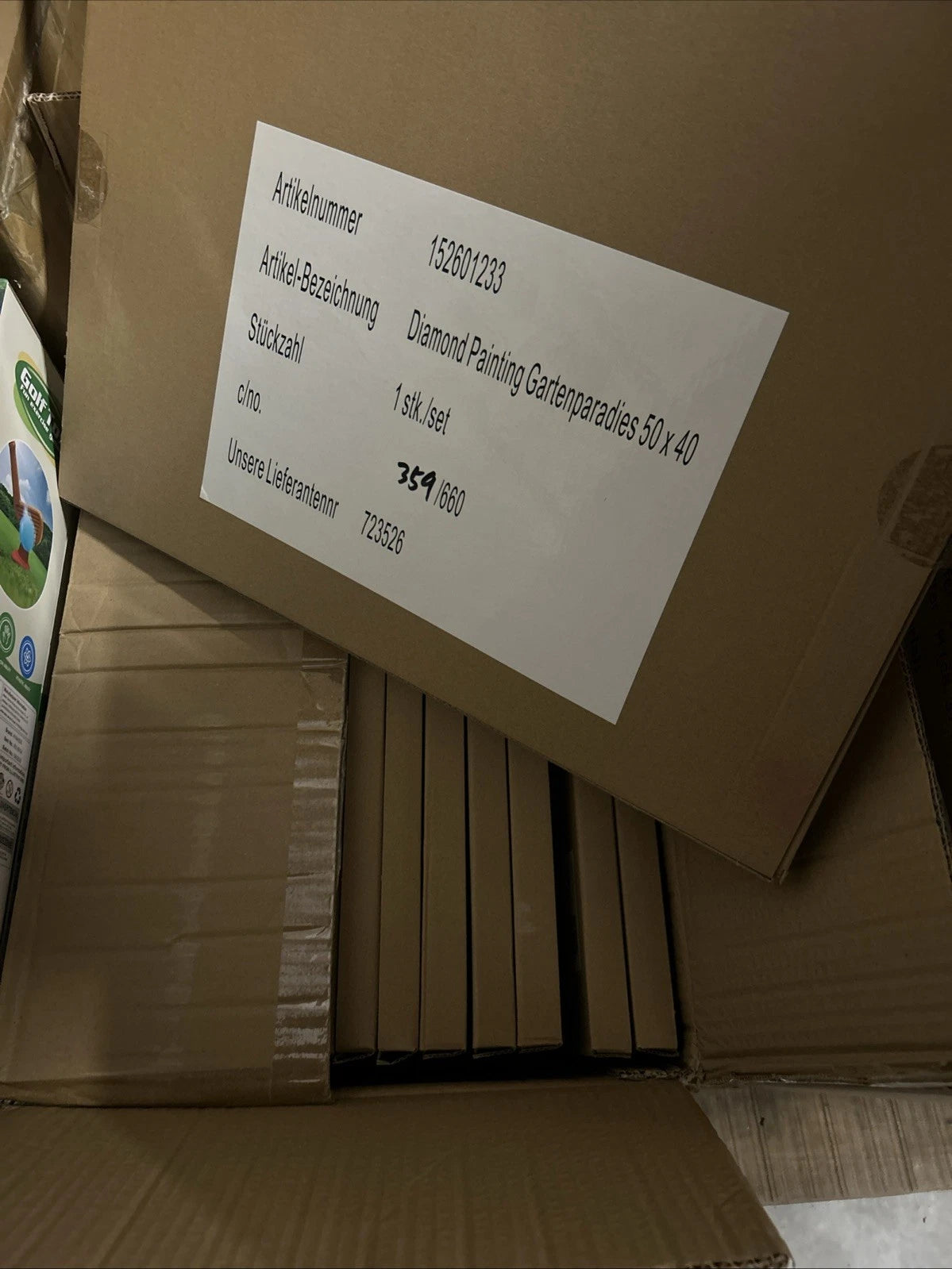 Mischbox für den Wiederverkauf: Mischbox, 15x Diamond Painting