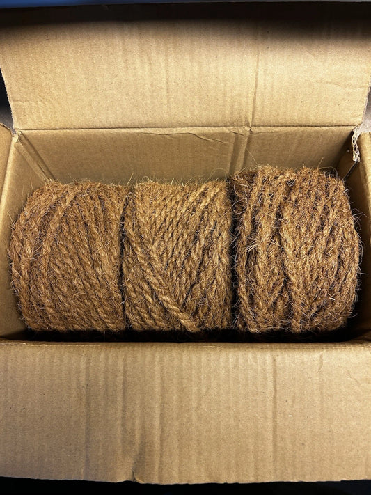 Restposten Kratzbaumseil für Katzen 3 x 50m Durchmesser 7mm Sonderposten